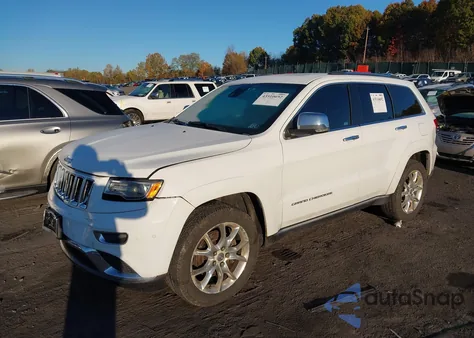 2015 Jeep Grand Cherokee Summit из США, поврежденный, VIN 1C4RJFJM5FC806853